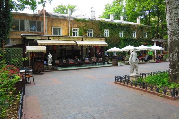 Odessa was like any other European city with restaurants and cafes with tables on the footpath and people soaking up the sun and enjoying themselves